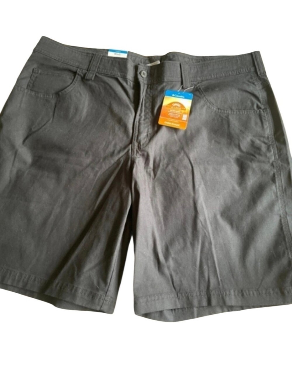NWT Columbia Size 40 Straight Black Shorts Omni-Shade #2